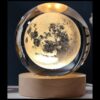 Crystal ball lamp (only moon)