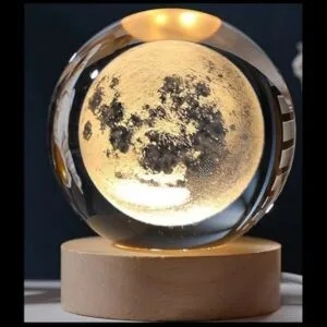 Crystal ball lamp (only moon)
