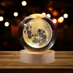 Crystal ball lamp (only moon)
