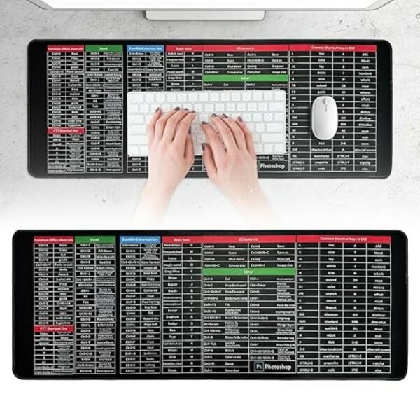 Keyboard Shortcut Mat