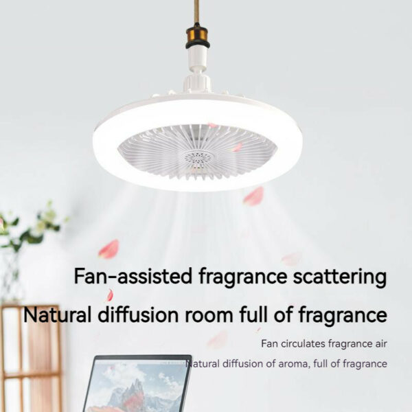 New LED Ceiling Fan Light With Remote