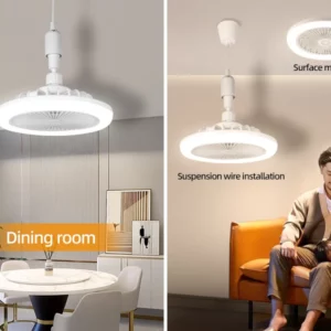 New LED Ceiling Fan Light With Remote