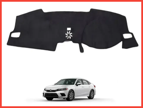 Velvet Dashboard Carpet For Honda Civic 2022