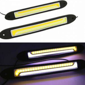 2pcs LED Car Daytime Running Light DRL Driving Turn Signal Fog Lamp