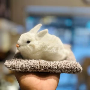 Adorable Plush Rabbet Dashboard Ornaments
