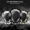 Car Engine Start Stop Button Cover Car Push Start Button