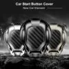 Car Engine Start Stop Button Cover Car Push Start Button