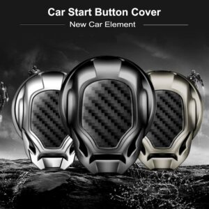 Car Engine Start Stop Button Cover Car Push Start Button