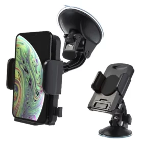 Car Phone Holder Mount Dashboard Windshield Universal 360 Degree GPS Desk Table Cell Mobile Phone Holder Stand