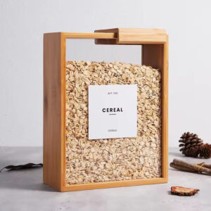Creative Bamboo Food Storage Container