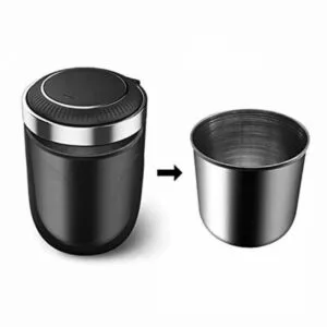 Alternative view of Portable Car Auto Ashtray Blue LED