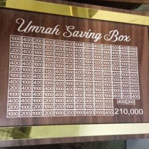 Umrah Saving Box