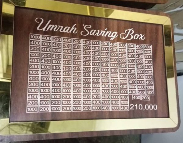 Umrah Saving Box