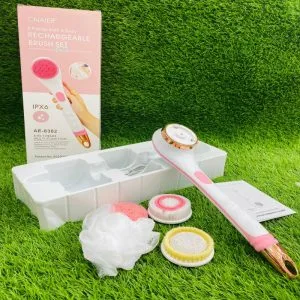 CNAIR 4-in-1 Electric Body Cleansing Brush Set