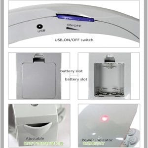 Alternative view of LY-617E Electric Head Massager – Easy Brain Relaxation Tool