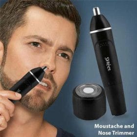 Mustache And Nose Trimmer Cell Operated