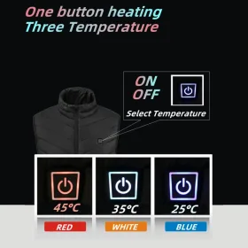 Smart Heated Vest for Men & Women – USB Electric Heating Jacket