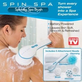 Spinning Spa Brush