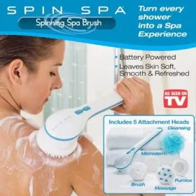 Spinning Spa Brush