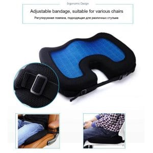 Alternative view of U-Shape Pain Relieve Gel Foam Seat Cushion