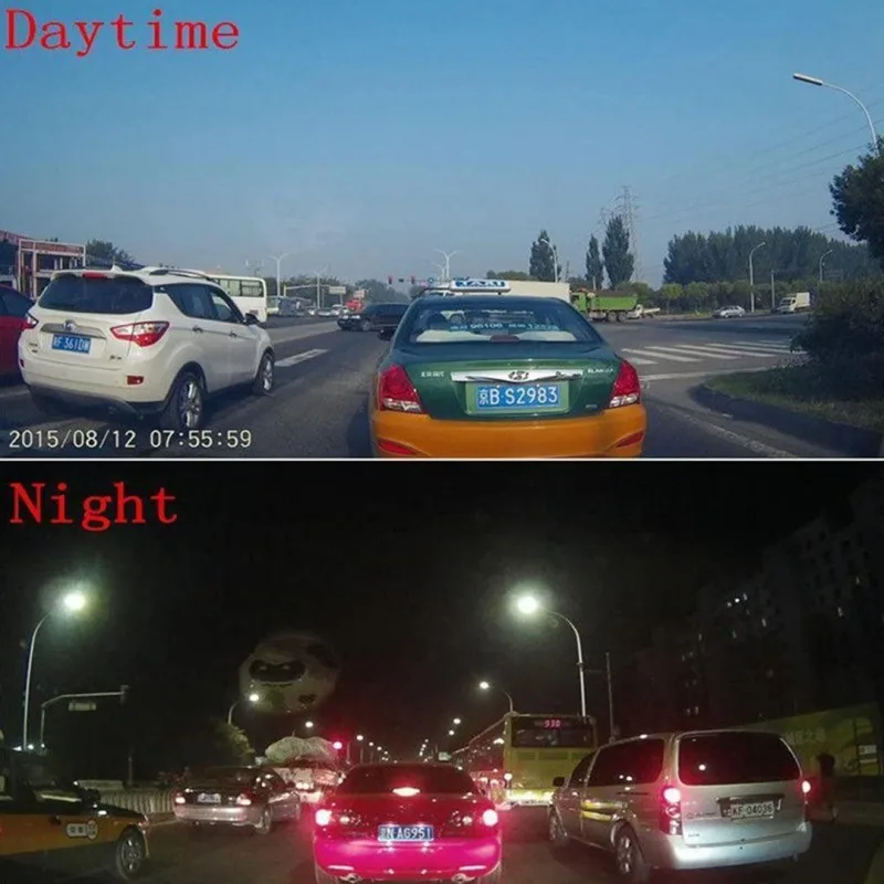 Vehicle Inner Mirror Black Box DVR full HD Dual Rec- 12v - Image 5