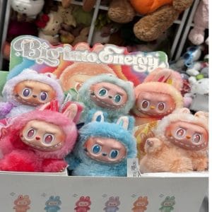 Labubu Monster Anime Character Plush Keychain