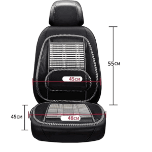 Alternative view of Bamboo Mesh Car Seat Lumbar Back Support