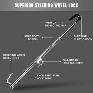 Alternative view of CQ Legend Universal Anti theft Lock