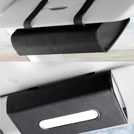 Car Sun Visor Large Tissue Box Holder - Image 7