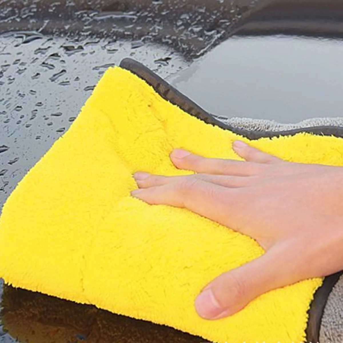 Double Sided Microfiber Cleaning Cloth – 800GSM – 10PCS Bundle - Image 6