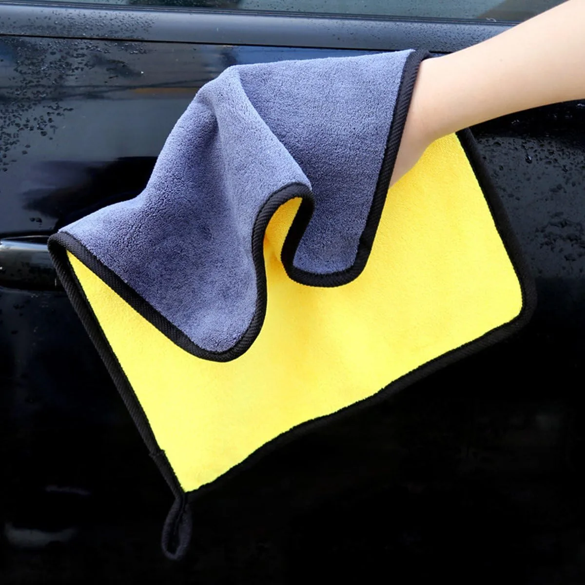 Double Sided Microfiber Cleaning Cloth – 800GSM – 10PCS Bundle - Image 7