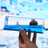 Titanic & Iceberg Unsinkable Miniature Liquid Bottle Decor