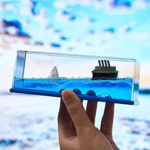 Unsinkable Miniature Liquid Bottle Decor