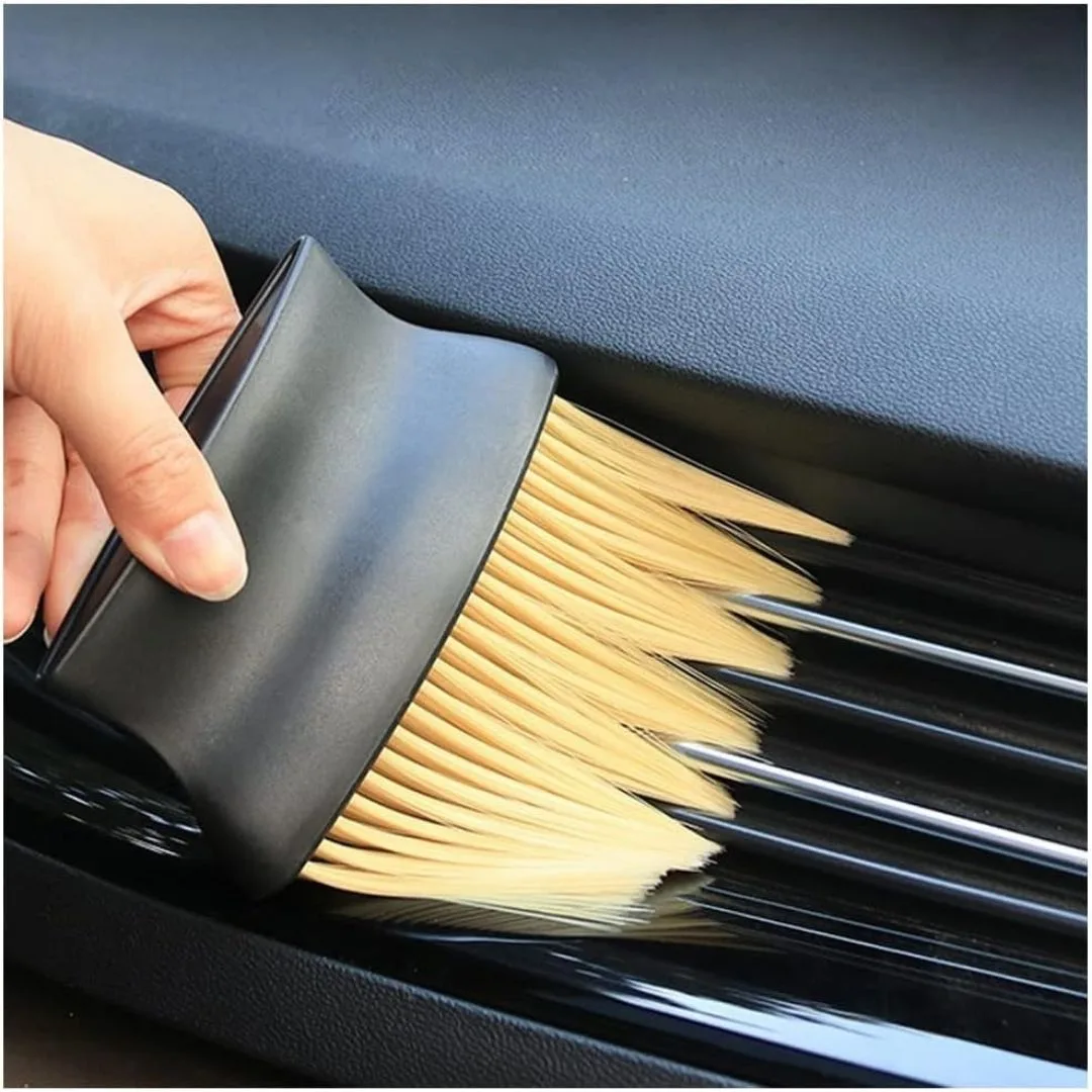 Wet & Dry Bristles Car Interior Dust Cleaning Brush - Image 5