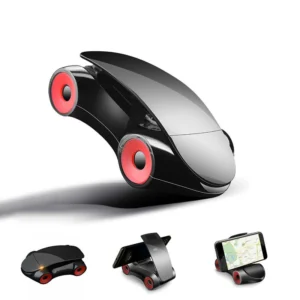 Alternative view of Car Mobile Holder – Car Shape Dashboard Phone Stand