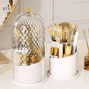 Alternative view of 360 Rotating Makeup Brush Holder Organizer