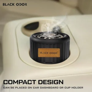 Alternative view of Black Odor Lucky Wheel Gel Perfume Car Dashboard Air Freshener Decorative Aromatherapy
