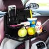 Folding Car Back Seat Table Tray Stand