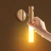 Induction LED Wooden Sensor Light – 3-in-1 Smart Motion Lamp