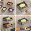 2-in-1 Drawer Soap Dish with Drain Tray – Premium Holder