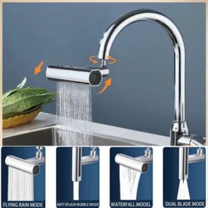 4 Modes Universal Shower Faucet – Premium Bathroom Upgrade