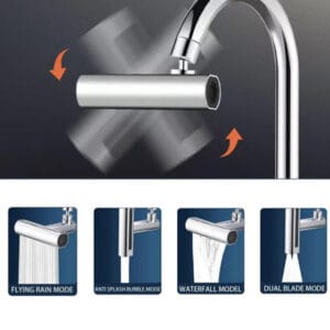 Alternative view of Premium Bathroom Upgrade 4 Modes Universal Shower Faucet 2025