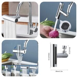 4 Modes Universal Shower Faucet – Premium Bathroom Upgrade