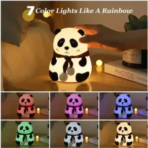 Big Panda Lamp – 3-Mode Rechargeable Night Light