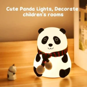 Alternative view of Big Panda Lamp – 3-Mode Rechargeable Night Light