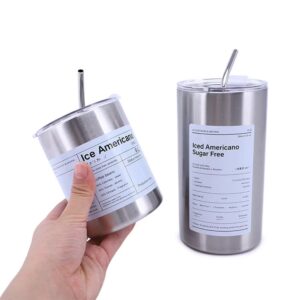 350ML ICED Americano Mug – Premium Cold Drink Cup