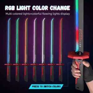 Alternative view of Kids Multi-Color Battle Laser Sword With Smoke
