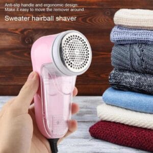 Portable USB Lint Remover – 3-in-1 Fabric Care Tool