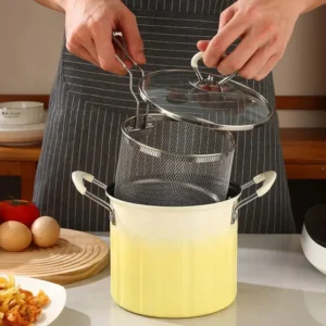 Alternative view of Premium 3L Deep Frying Pot – Stainless Steel Fryer 2025