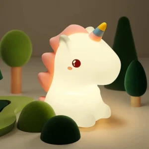 Rechargeable Unicorn Character Lamp – 3-Mode Kids Night Light